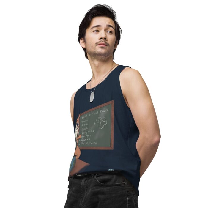 Men’s premium tank top - How To Attract A Bear - Image 20