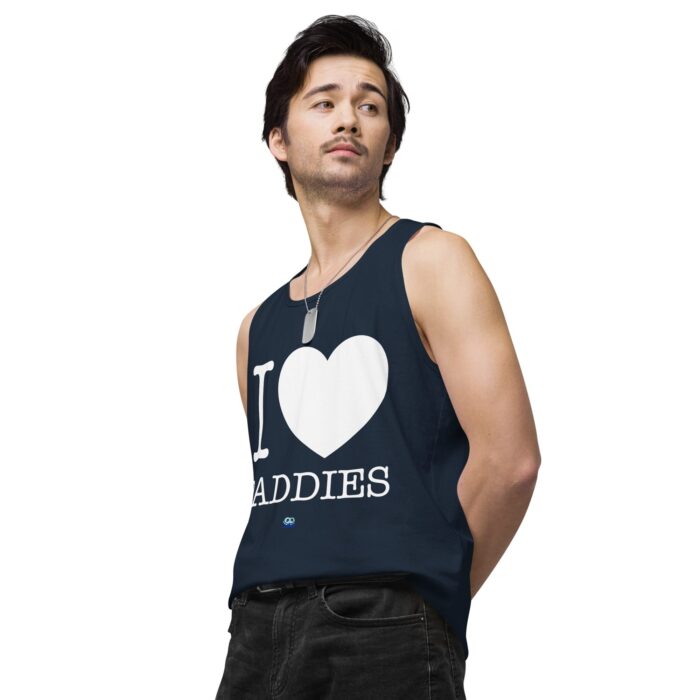 Men’s premium tank top - I Heart Daddies - Image 20