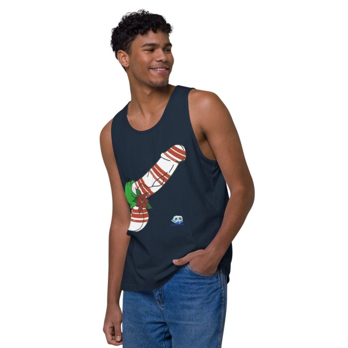 Men’s premium tank top - Peppermint Dick - Image 16