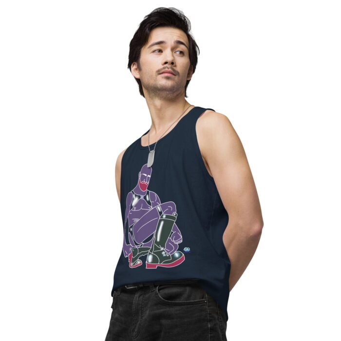 Men’s premium tank top - Rubber Daddy - Image 20