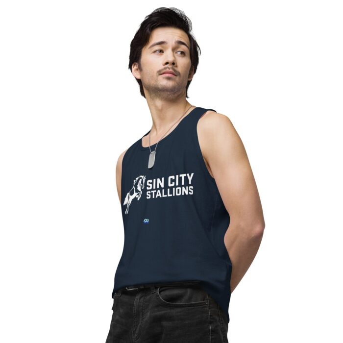 Men’s premium tank top - Sin City Stallions - Image 20