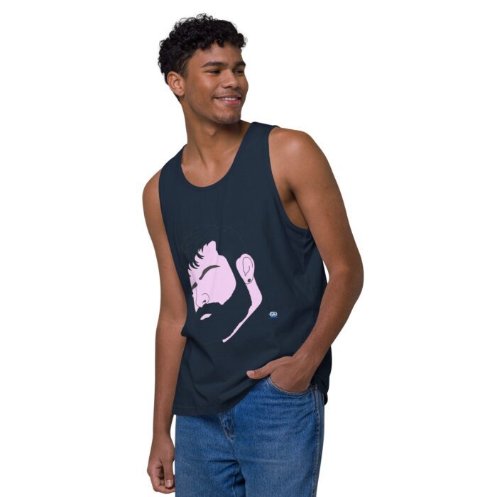 Men’s premium tank top - Smolder - Image 16
