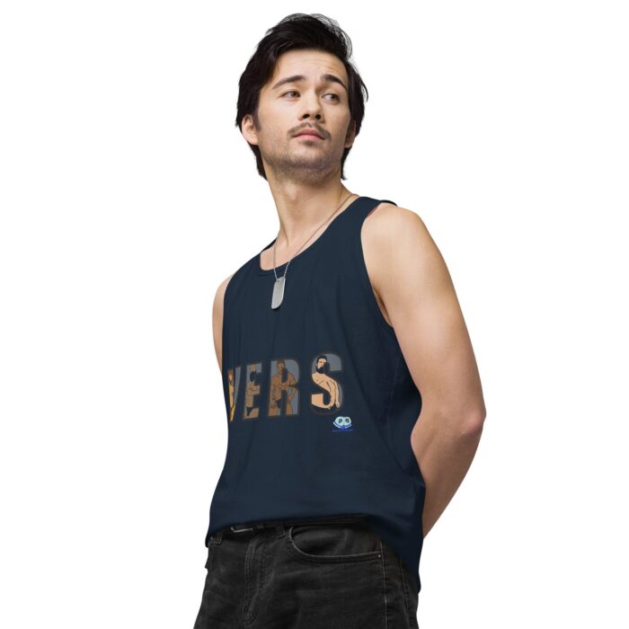 Men’s premium tank top - VERS Cutout - Image 20