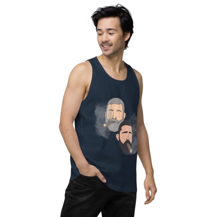 Men’s premium tank top - Cigars - Image 19