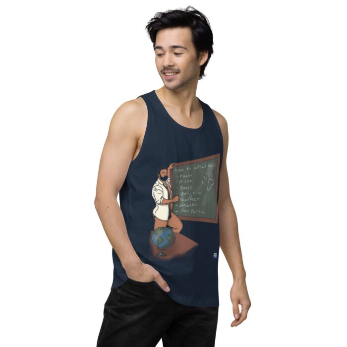 Men’s premium tank top - How To Attract A Bear - Image 19