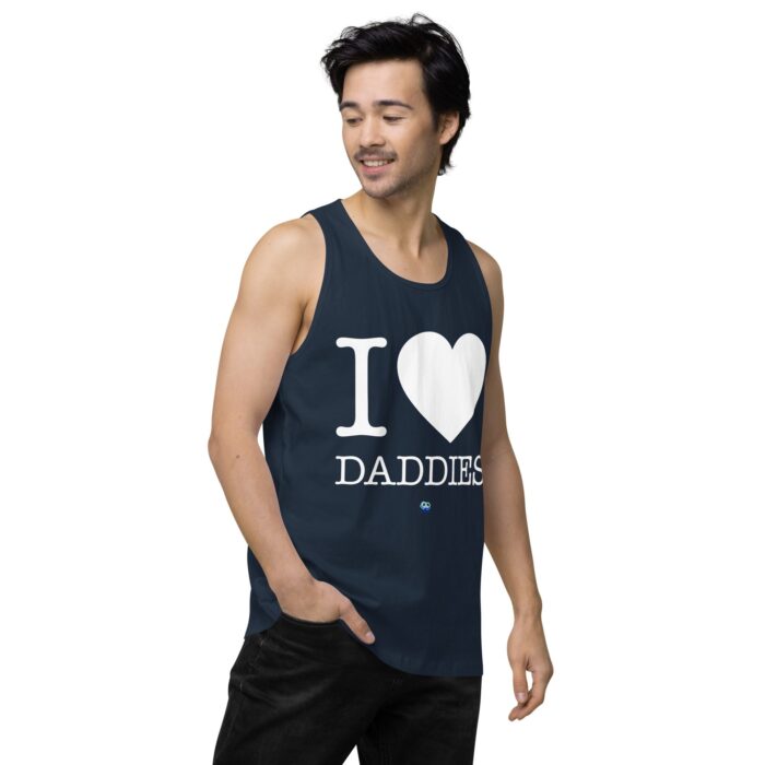 Men’s premium tank top - I Heart Daddies - Image 19
