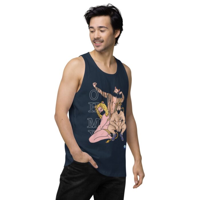 Men’s premium tank top - Oh My - Image 18
