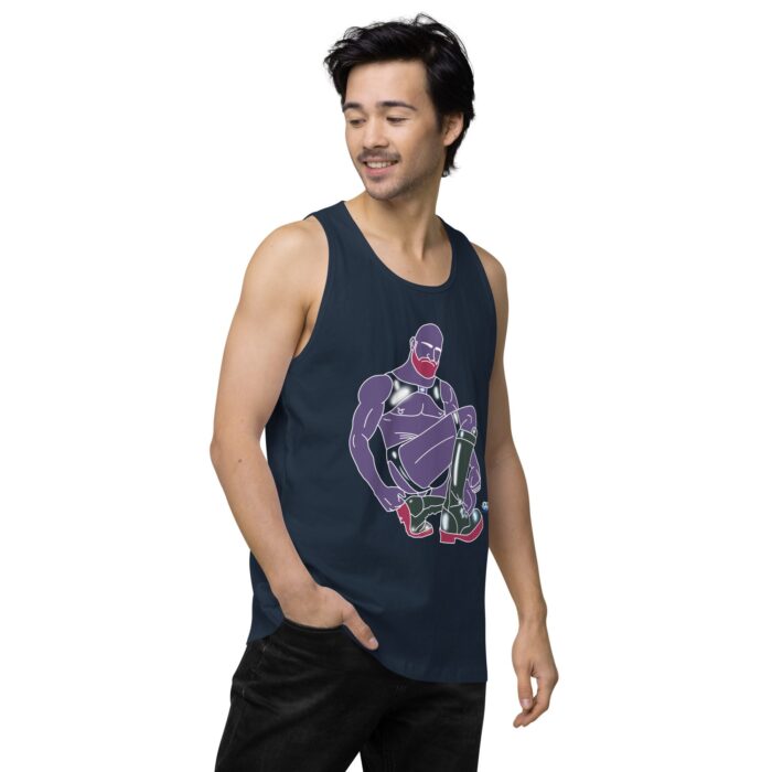 Men’s premium tank top - Rubber Daddy - Image 19