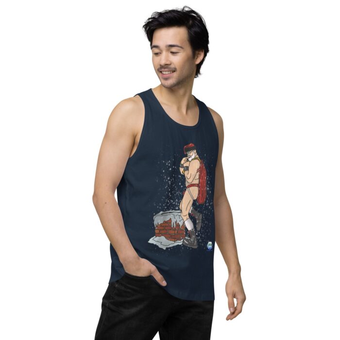 Men’s premium tank top - Santa's Sack - Image 19