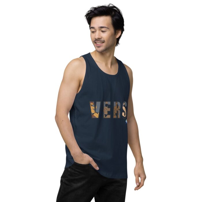 Men’s premium tank top - VERS Cutout - Image 19