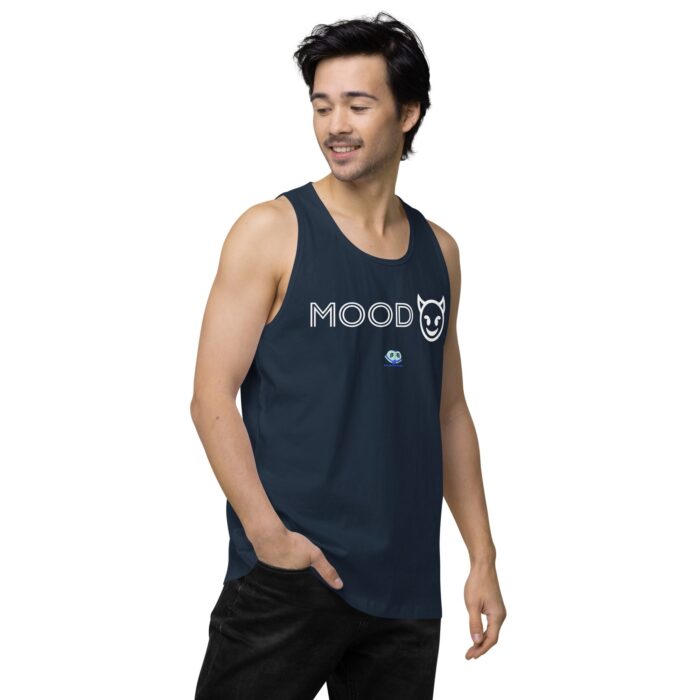 Men’s premium tank top - Mood Horny Devil Emoji - Image 18