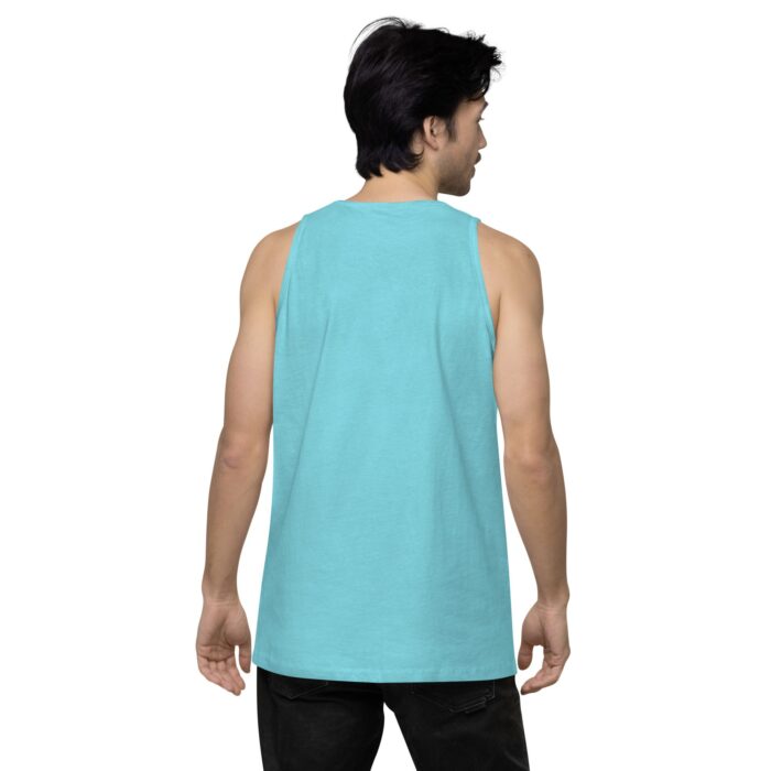 Men’s premium tank top - Safe with me - Image 55