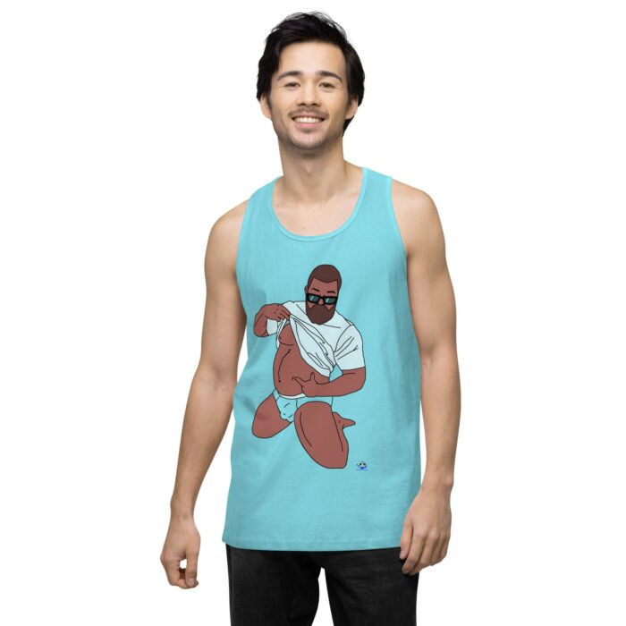 Men’s premium tank top - Belly Pride - Image 53