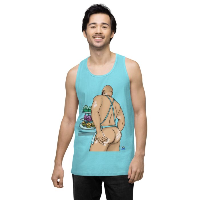 Men’s premium tank top - Cakes - Image 22