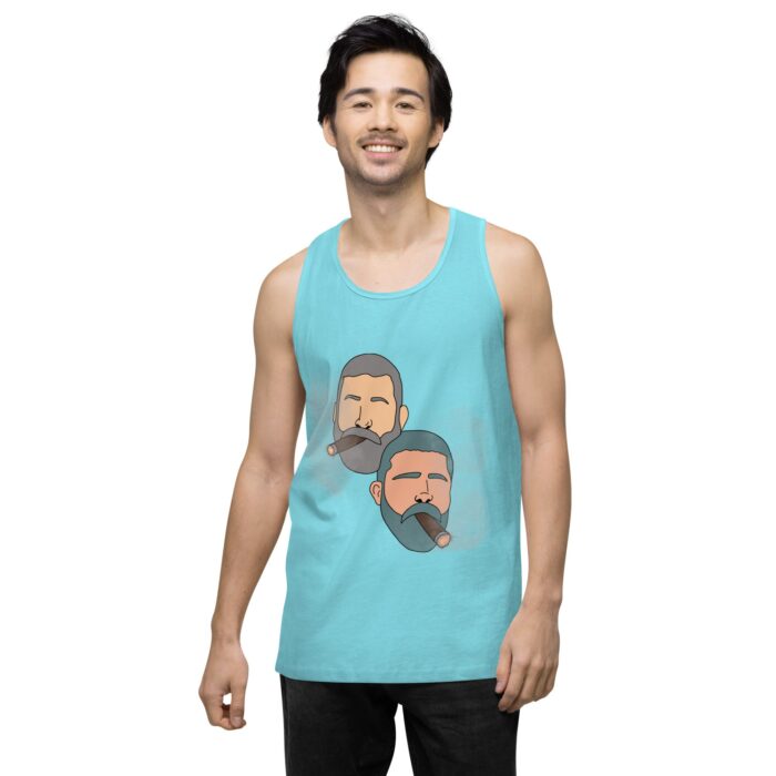 Men’s premium tank top - Cigars - Image 52