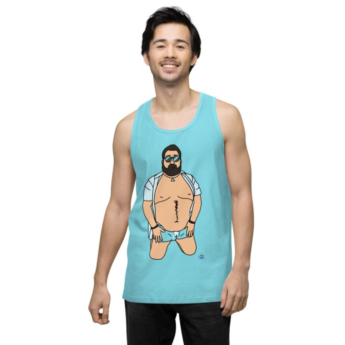Men’s premium tank top - Confidence is Sexy - Image 52