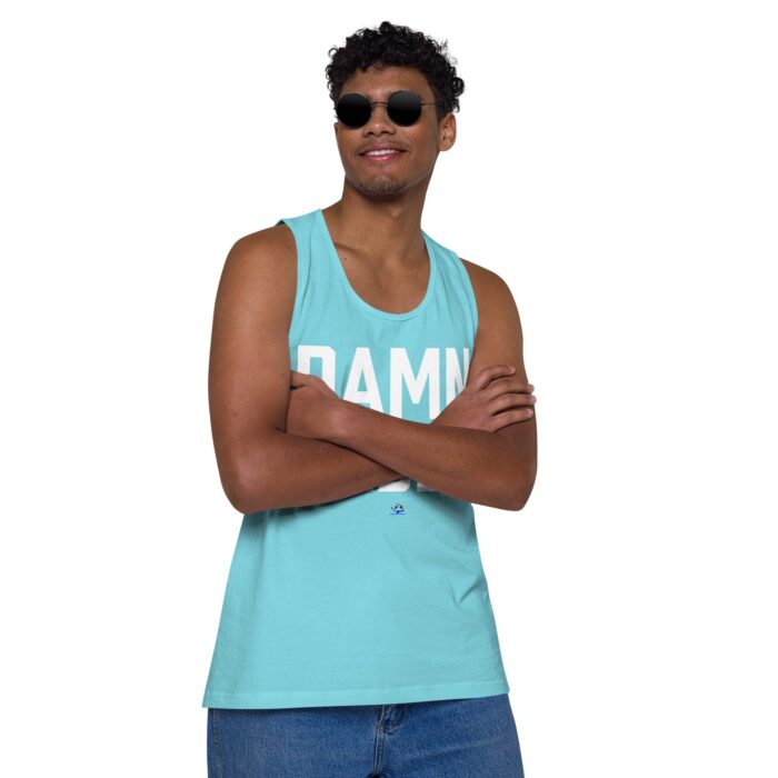 Men’s premium tank top - Damn Daddy - Image 42