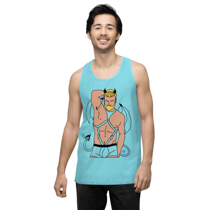 Men’s premium tank top - Devil - Image 52