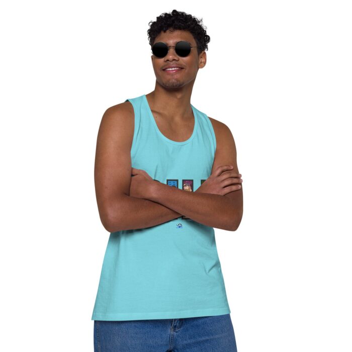 Men’s premium tank top - DILF Cutout - Image 22