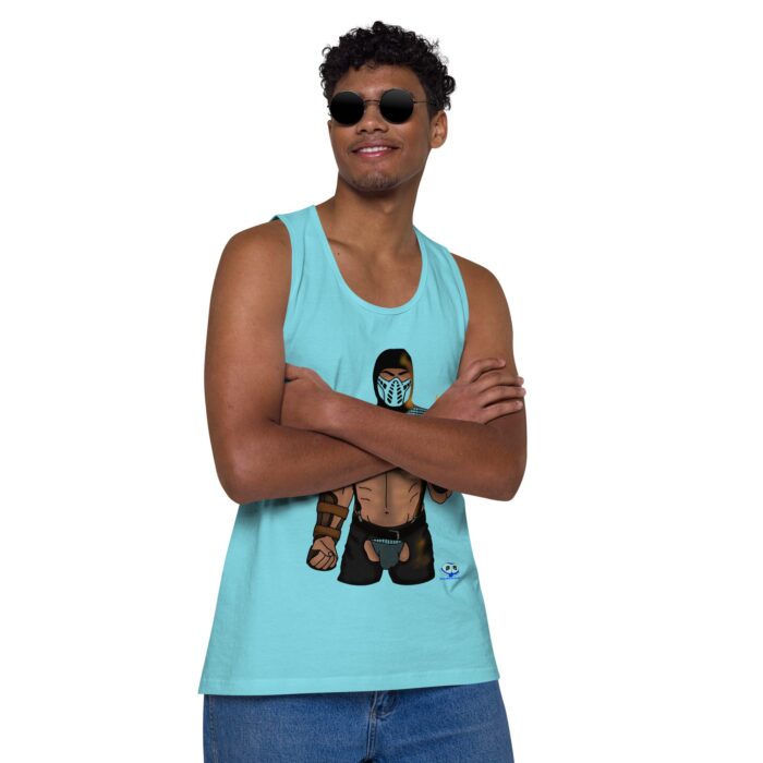 Men’s premium tank top - Finish Him - Image 42