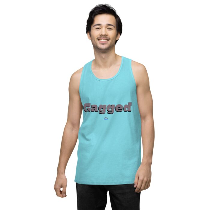 Men’s premium tank top - Gagged
