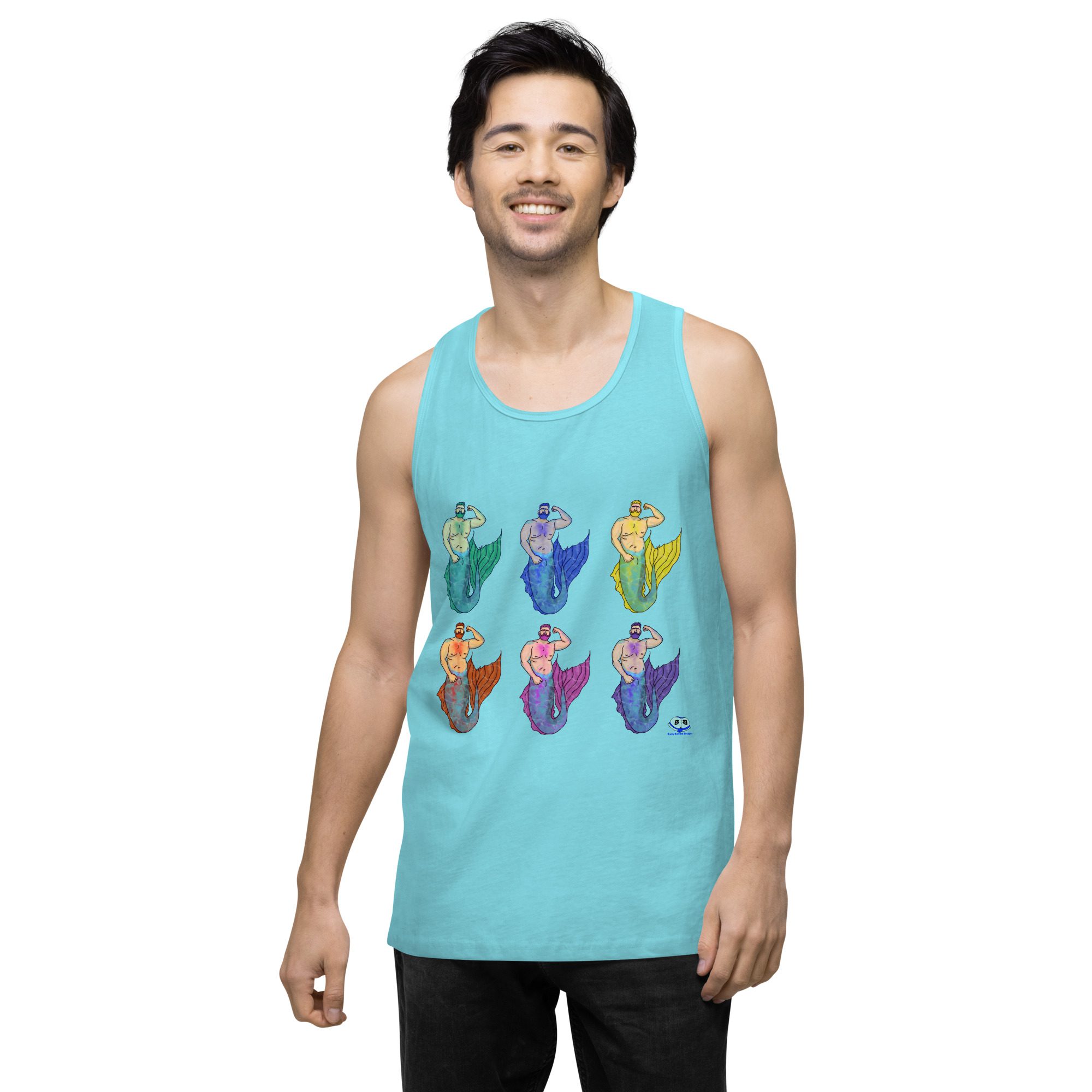 Men’s premium tank top - MerCub Multi - Image 22