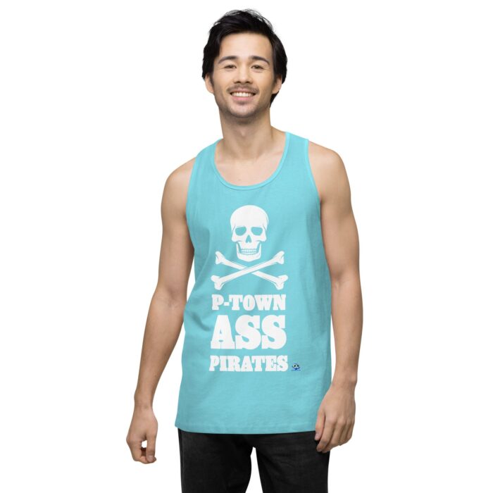 Men’s premium tank top - P-Town Ass Pirates - Image 52