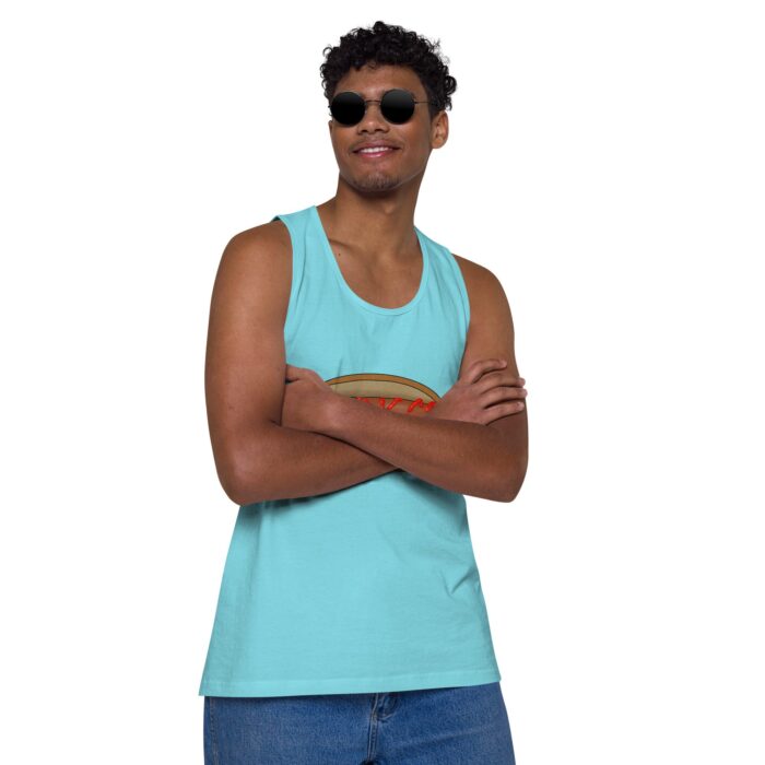 Men’s premium tank top - Real Bad Hotdog - Image 22