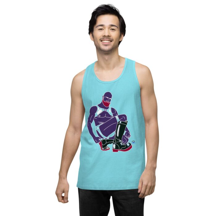Men’s premium tank top - Rubber Daddy - Image 52