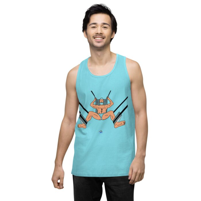 Men’s premium tank top - Sling Set - Image 22
