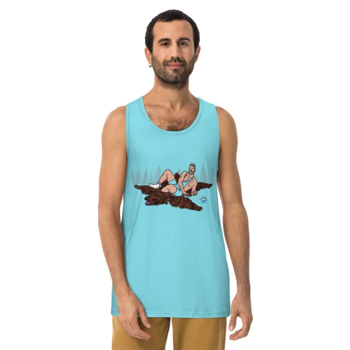 Men’s premium tank top - Bear Skin - Image 21