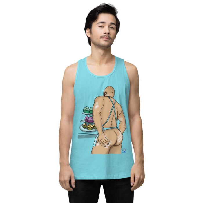 Men’s premium tank top - Cakes - Image 21