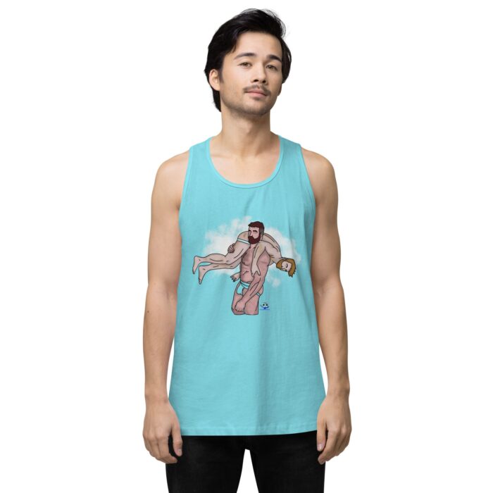 Men’s premium tank top - Carry On - Image 21