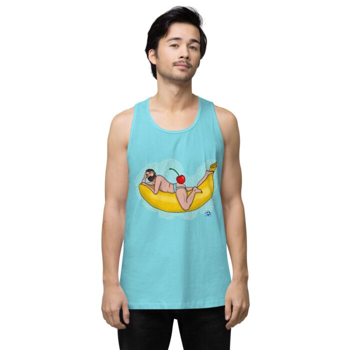 Men’s premium tank top - Cherry on Top - Image 51