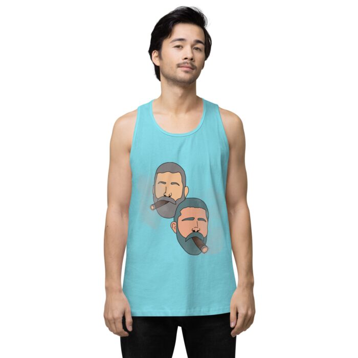 Men’s premium tank top - Cigars - Image 51