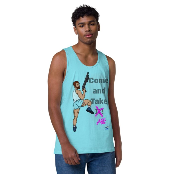 Men’s premium tank top - Come and Take Me