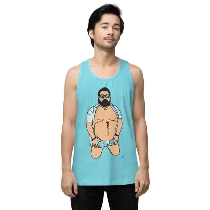 Men’s premium tank top - Confidence is Sexy - Image 51