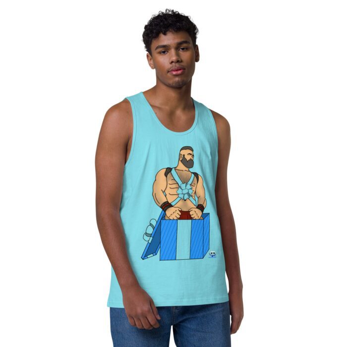 Men’s premium tank top - Gifted - Image 22