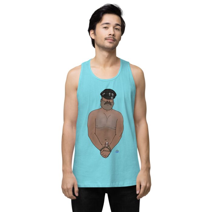 Men’s premium tank top - Hairy Daddy - Image 51