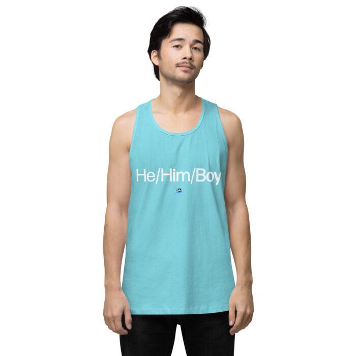 Men’s premium tank top - He/Him/Boy - Image 51