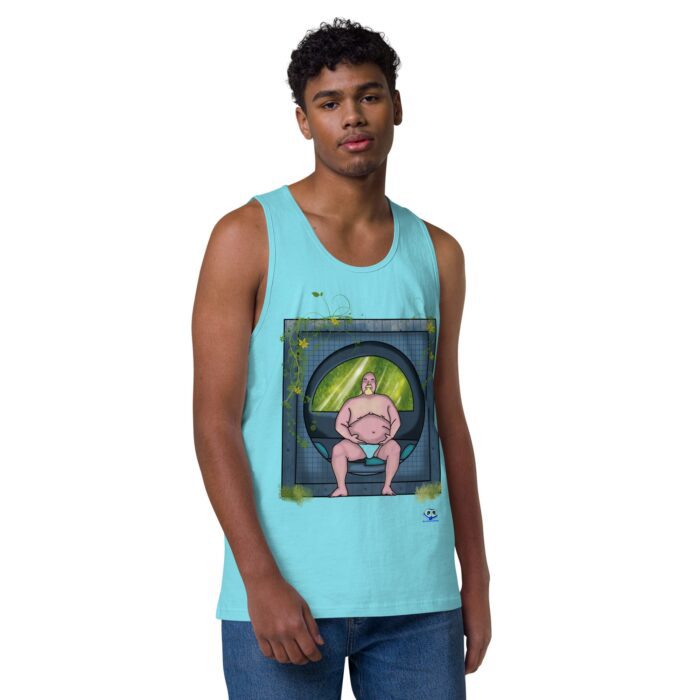 Men’s premium tank top - Heavy Meditation - Image 38
