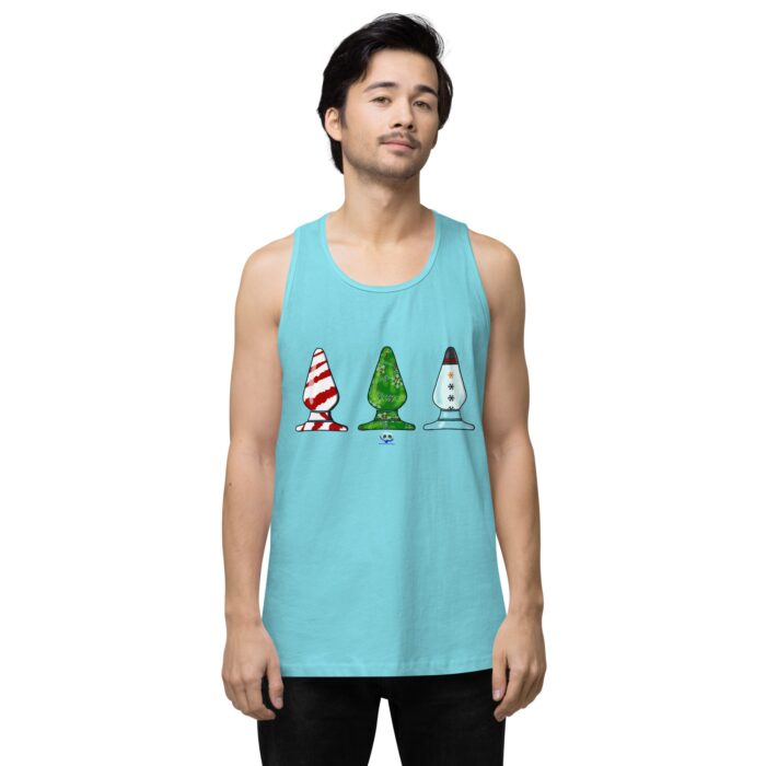 Men’s premium tank top - Holiday Butt Plugs - Image 21