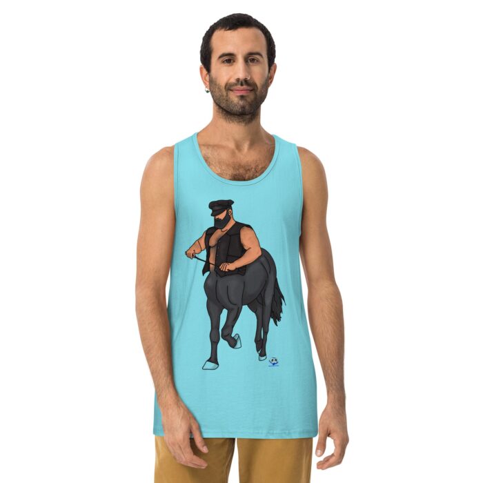 Men’s premium tank top - Hot to Trot - Image 18