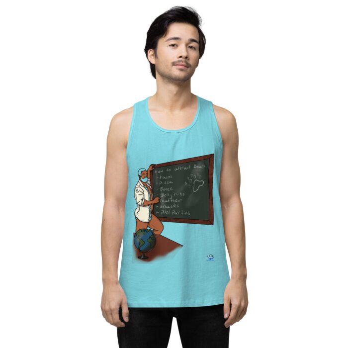 Men’s premium tank top - How To Attract A Bear