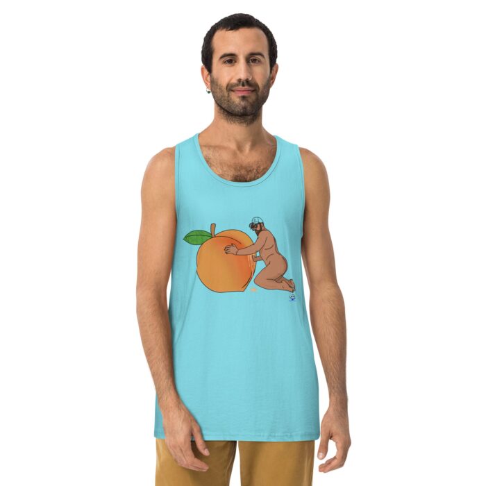 Men’s premium tank top - Juicy - Image 21