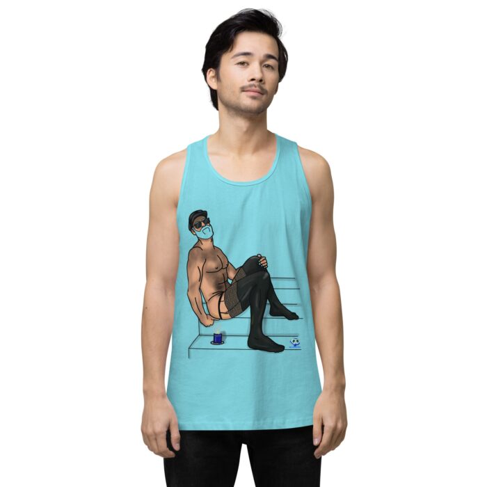 Men’s premium tank top - Leather and Lace - Image 52