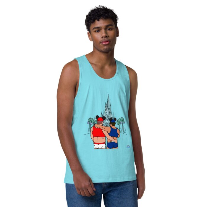 Men’s premium tank top - Main Street PG - Image 41