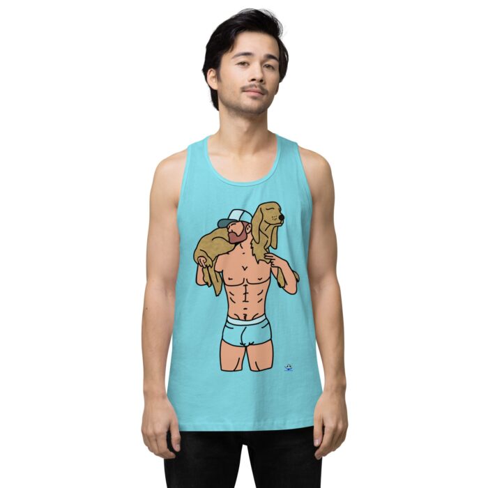 Men’s premium tank top - Man's Best Friend - Image 21