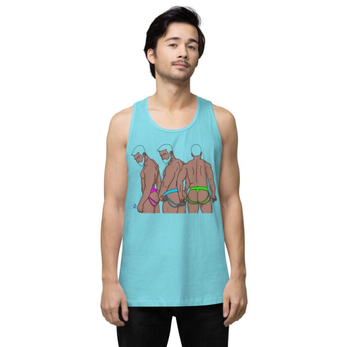 Men’s premium tank top - Neon Jocks - Image 52