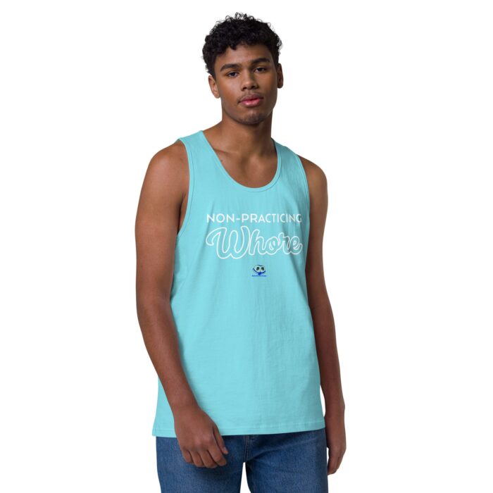 Men’s premium tank top - Non-Practicing Whore - Image 41